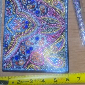 Colorful Beaded Notebook